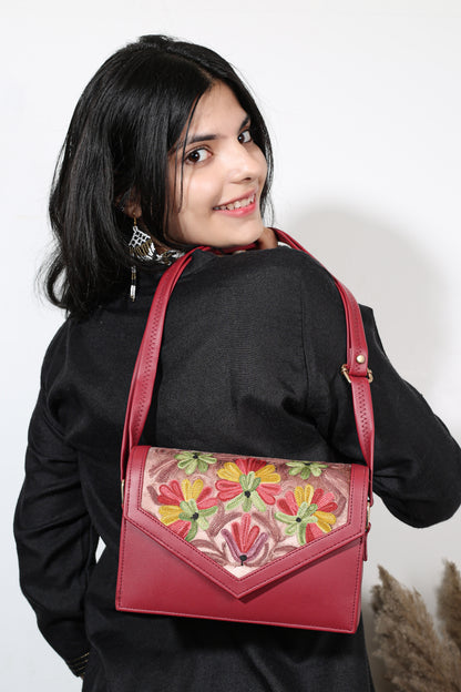 Valley Charm Kashmiri Sling Bag – Premium Design