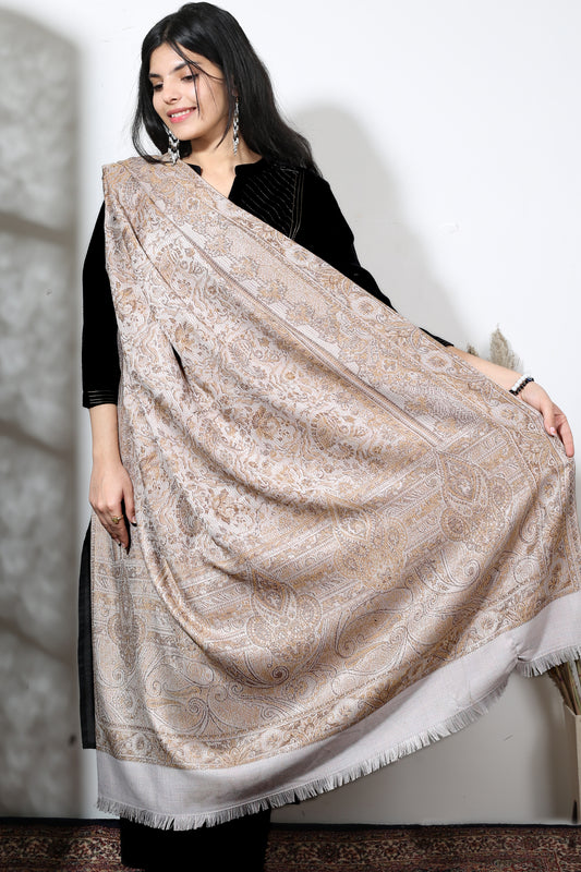 Hand-Woven Kani Shawl – A Kashmiri Masterpiece by Weaving Mystery