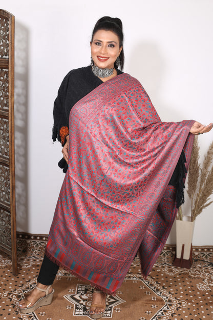 Exquisite Patta Kashmiri Shawl – Handcrafted Elegance