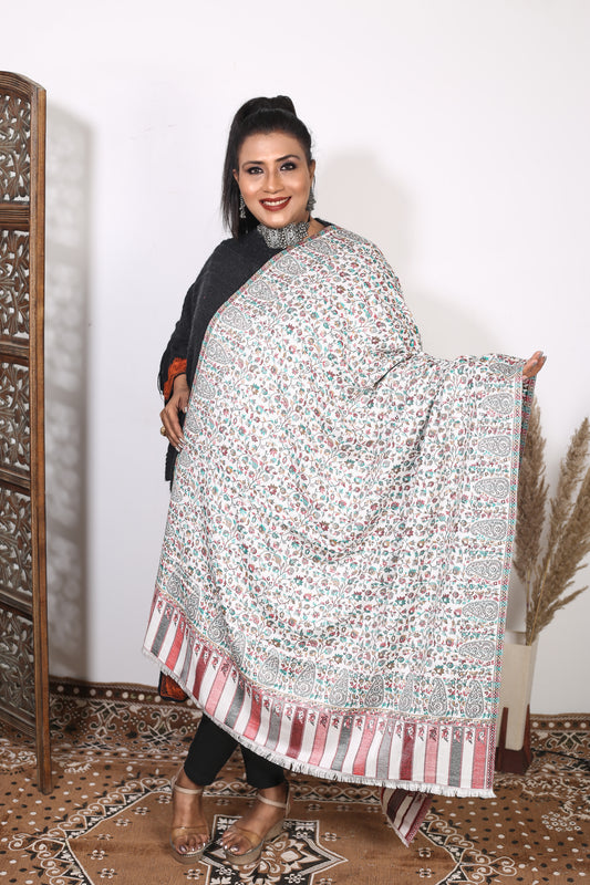 Kashmir’s Hand-Woven Heritage Kaani Shawl