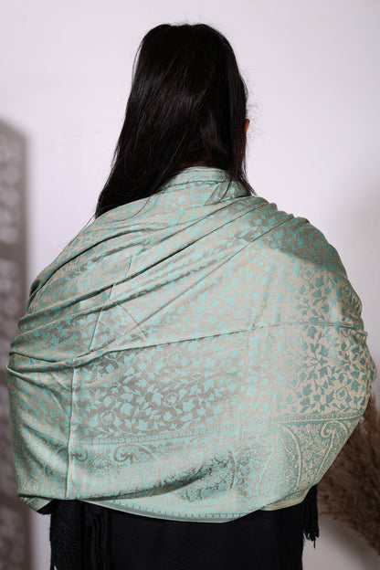 Eska Golden Weave: The Zari Stole of Kashmir – Weaving Mystery Collection