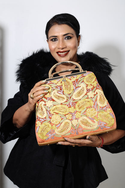 Kashmiri Embroidered Trl Bag by Weaving Mystery – A Piece of Art