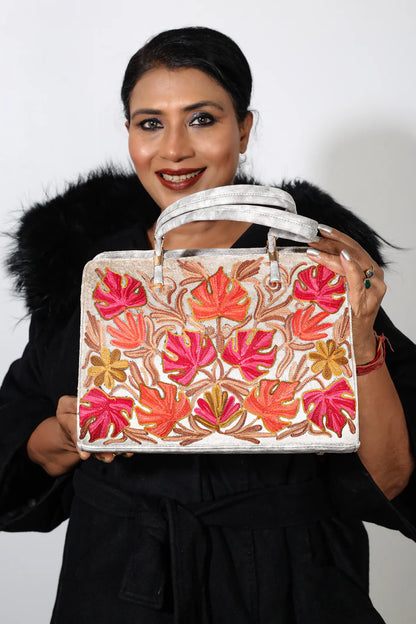 Teal Green Zari Shawl & TRL Bag with Pouch – Lohri Special Combo Offer