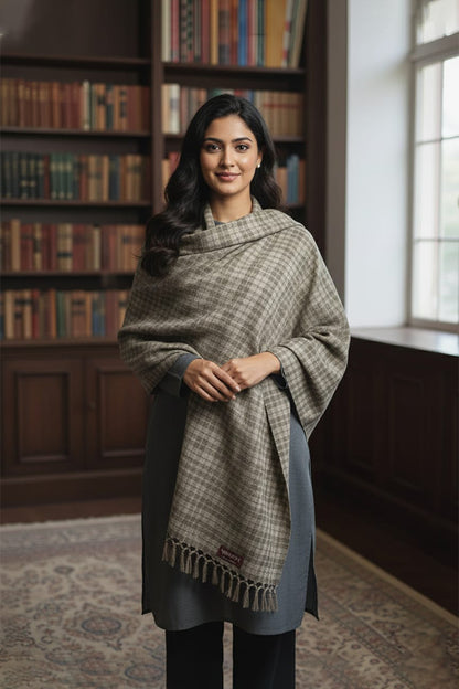 Greyish Men’s Loyi Shawl(2.5mtrs) – Classic Winter Elegance