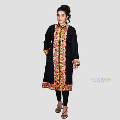 Radiance Embrace Embroidered Pure Woollen Phiran