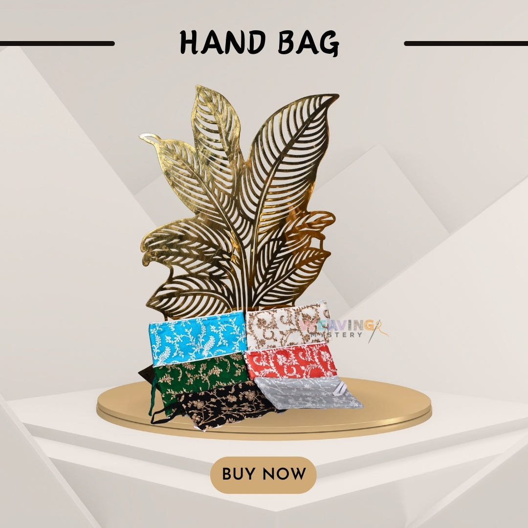 FREE Hand Woven Pouch of Worth 599 On purchase of any Handbag