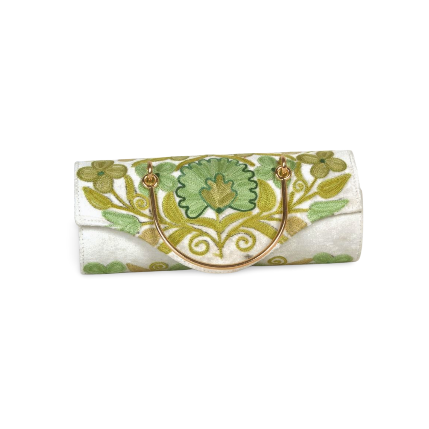 Duffle Bag – Hand-Embroidered Mini Duffle with Vibrant and Stunning Designs