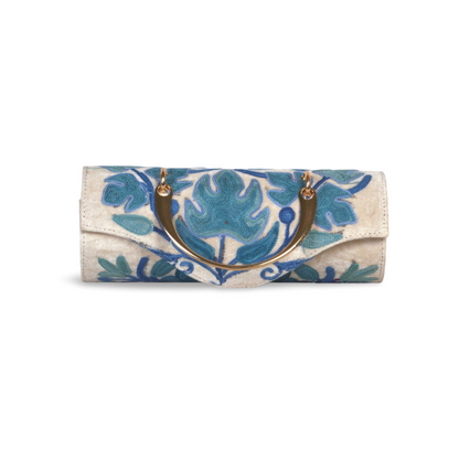 Duffle Bag – Hand-Embroidered Mini Duffle Bag for Colorful Adventures