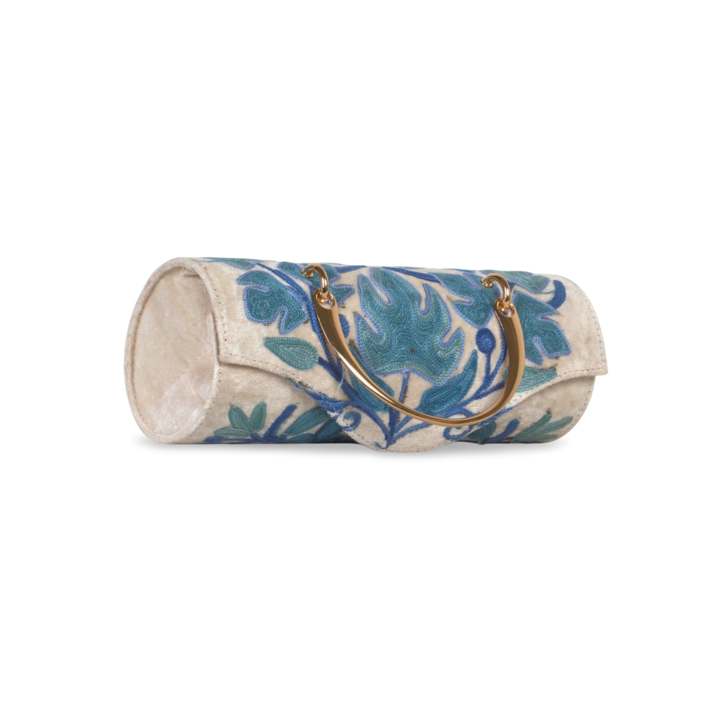 Duffle Bag – Hand-Embroidered Mini Duffle Bag for Colorful Adventures