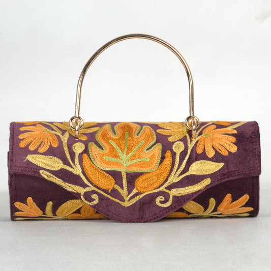 Kashmiri Artisan Mini Duffle Bag – Compact, Versatile, and Beautifully Designed