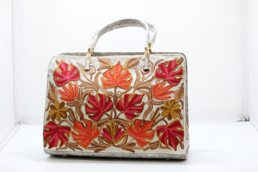 Handcrafted Hues Embroidered Handbag