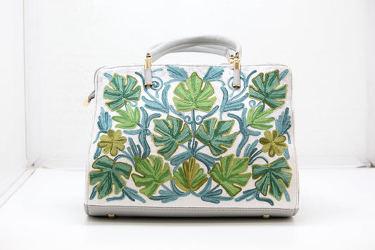 Stitch & Style Embroidered Handbag