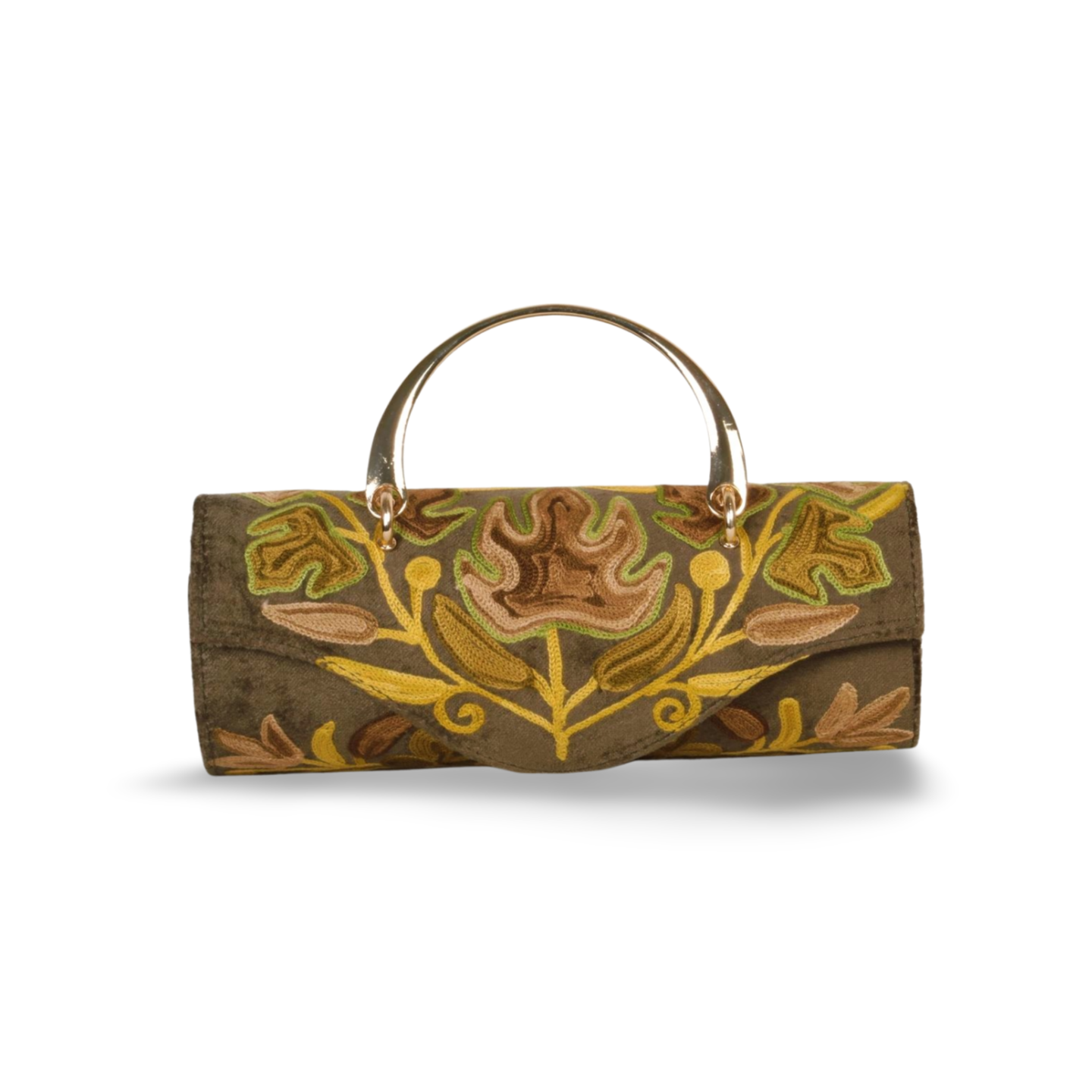 Timeless Artisan Duffle |  Handmade Embroidered Carry-On Duffle Minibag| Artisan Handcrafted