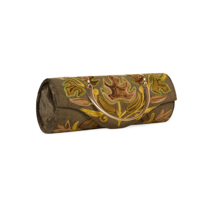 Timeless Artisan Duffle |  Handmade Embroidered Carry-On Duffle Minibag| Artisan Handcrafted