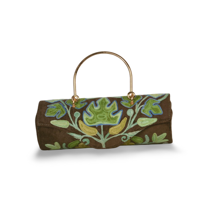 Duffle Bag – Boho-Inspired Hand-Embroidered Mini Duffle for Unique Style