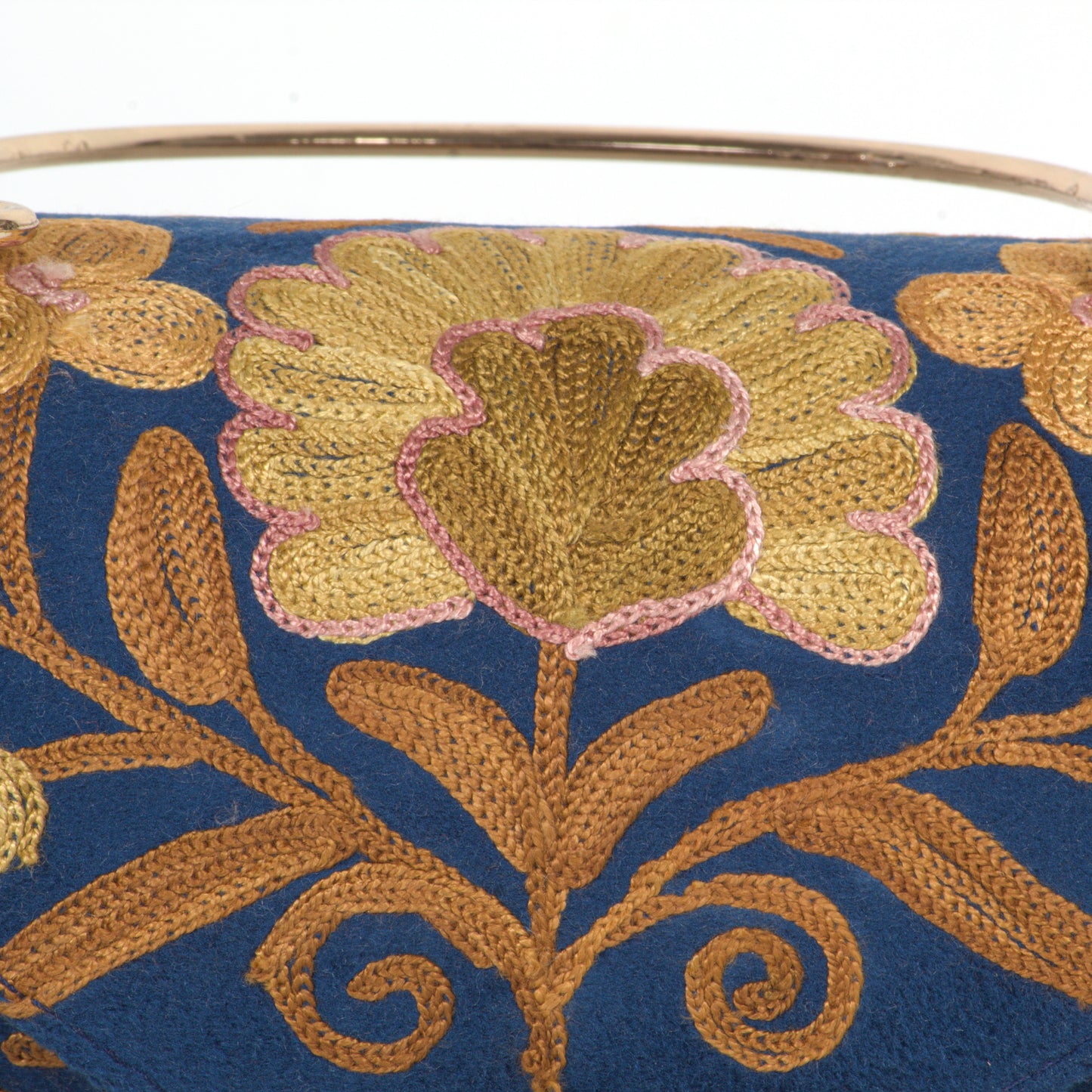 Mini Duffle Bag with Luxurious Kashmiri Hand Embroidery – Unique and Refined