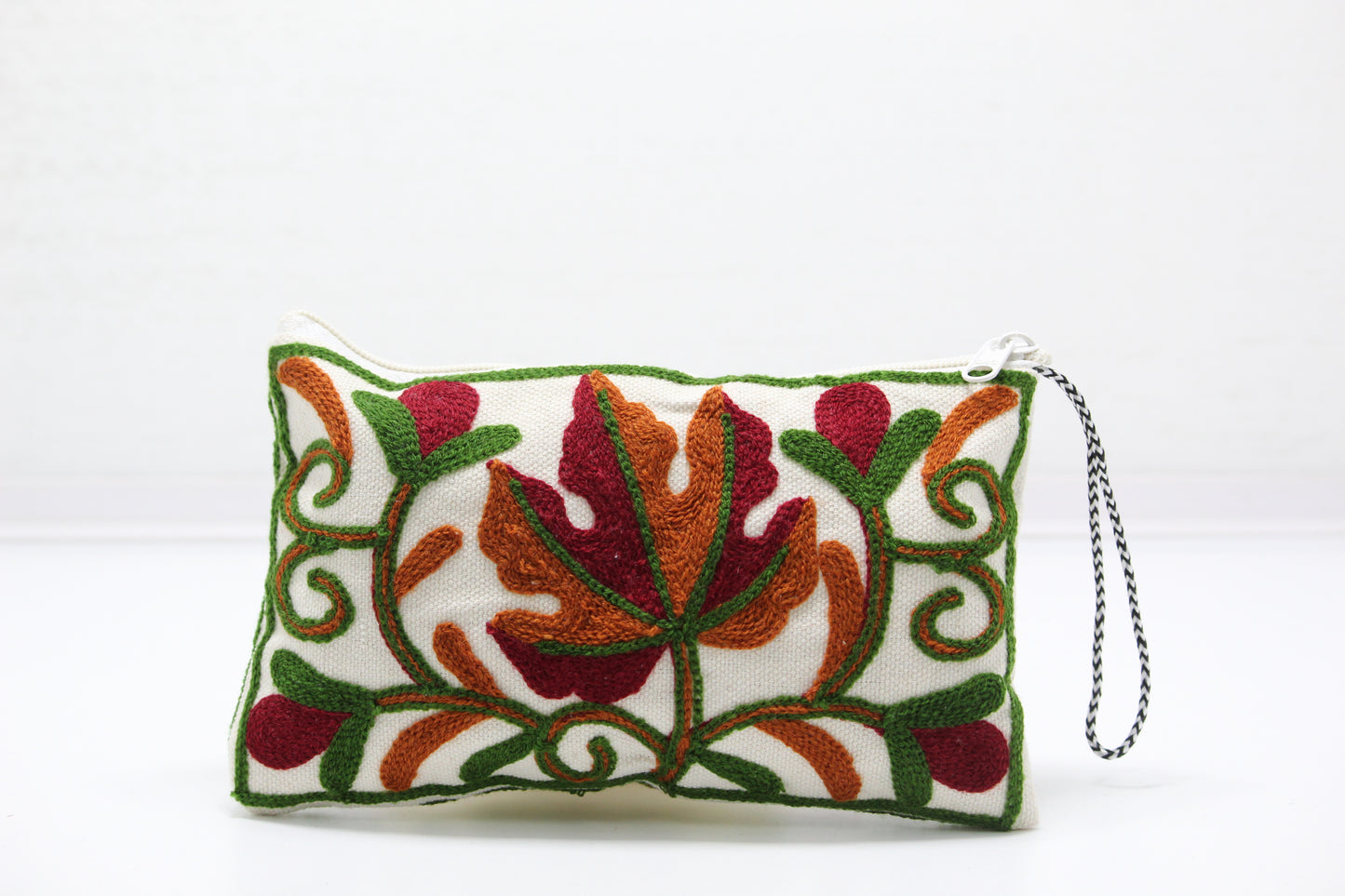 Pouch Perfection: Handmade Embroidered Pouch