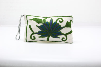 Chic Pouch: Handmade Embroidered Pouch