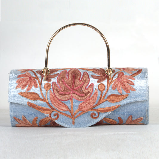 Kashmiri Embroidery Mini Duffle Bag – A Unique Blend of Luxury and Tradition