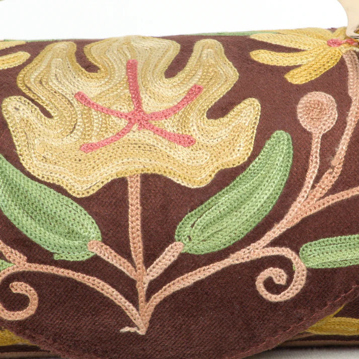 Mini Duffle & Sling Bag Combo – Elegant Hand-Embroidered Floral Set