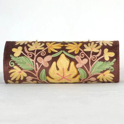 Mini Duffle & Sling Bag Combo – Elegant Hand-Embroidered Floral Set