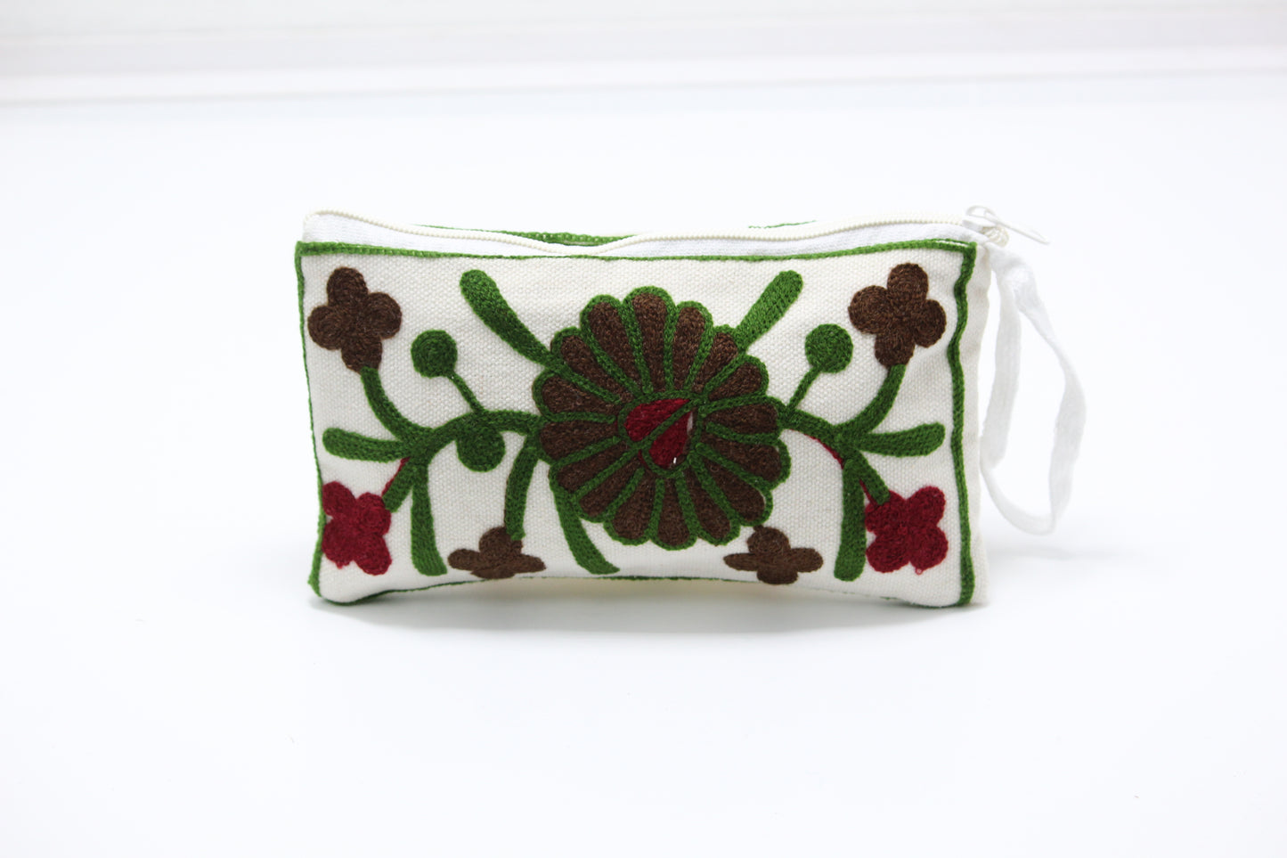 Pouch Perfect: Handmade Embroidered Pouch