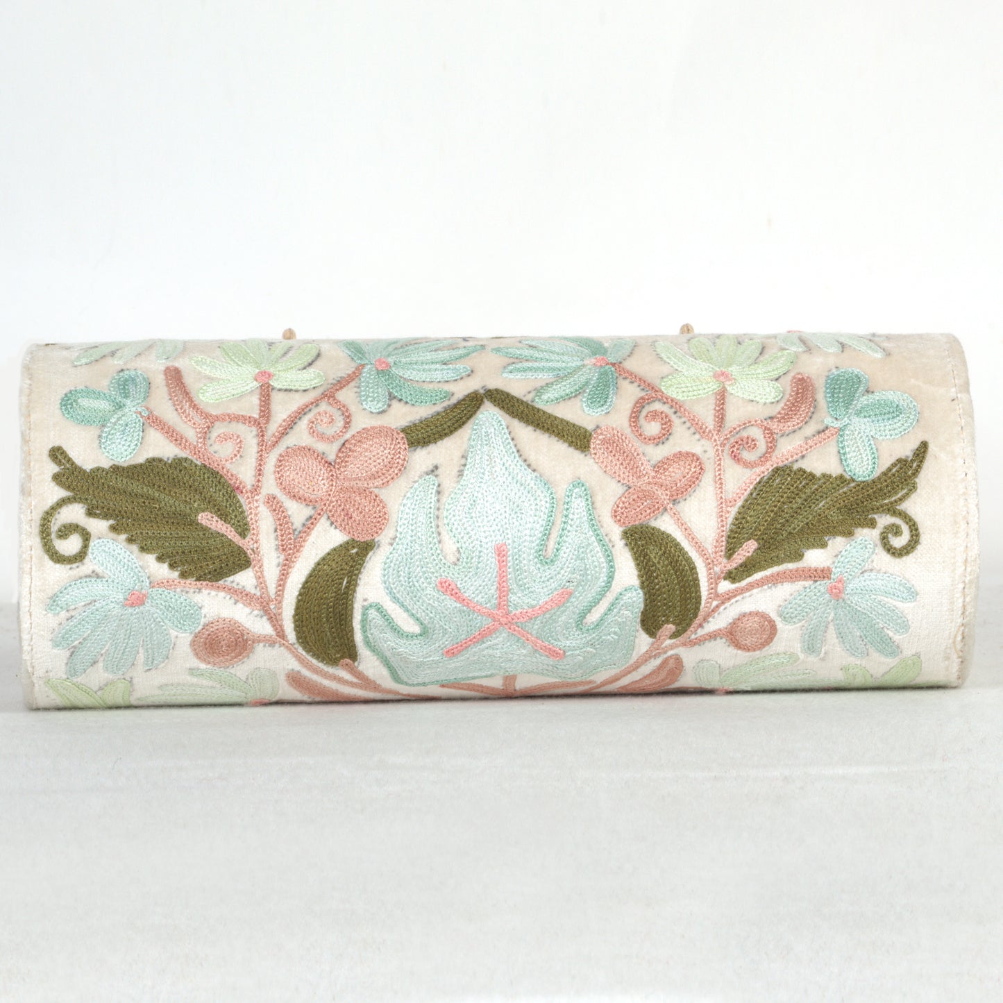 Duffle Bag – Handcrafted Mini Duffle with Artful Embroidery and Bright Colors