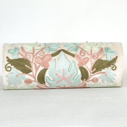 Duffle Bag – Handcrafted Mini Duffle with Artful Embroidery and Bright Colors