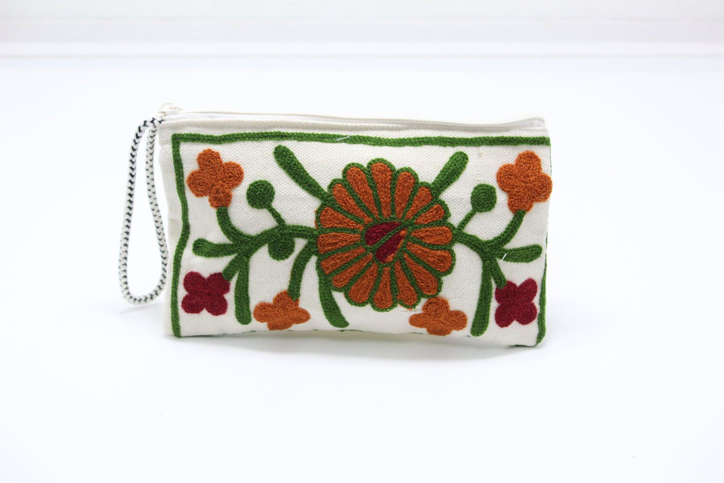 Urban Pouch: Handmade Embroidered Pouch