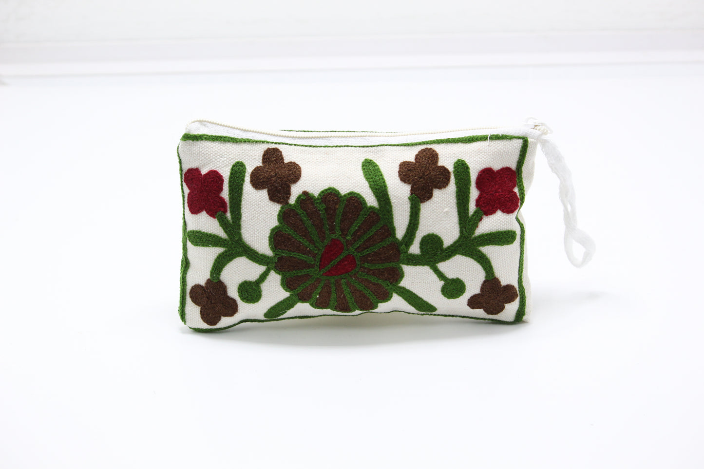 Pouch Perfect: Handmade Embroidered Pouch