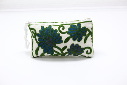 Pocket Luxe: Handmade Embroidered Pouch