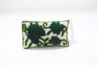 Pocket Luxe: Handmade Embroidered Pouch