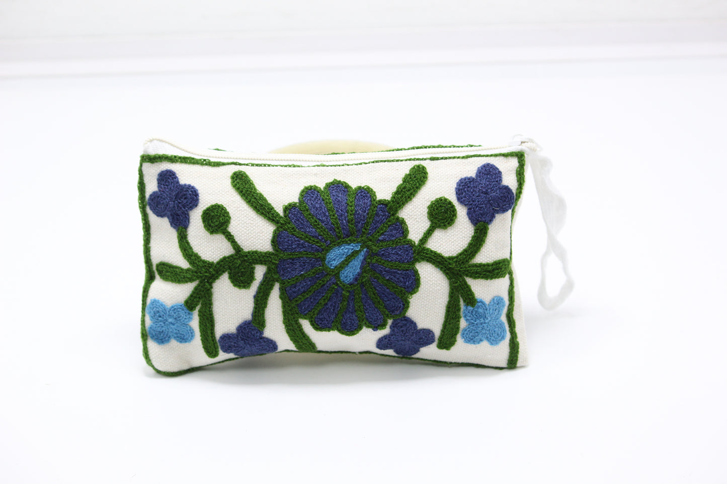 Pouch Flair: Handmade Embroidered Pouch