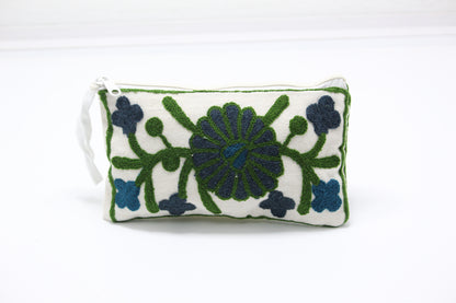 Pouch Flair: Handmade Embroidered Pouch