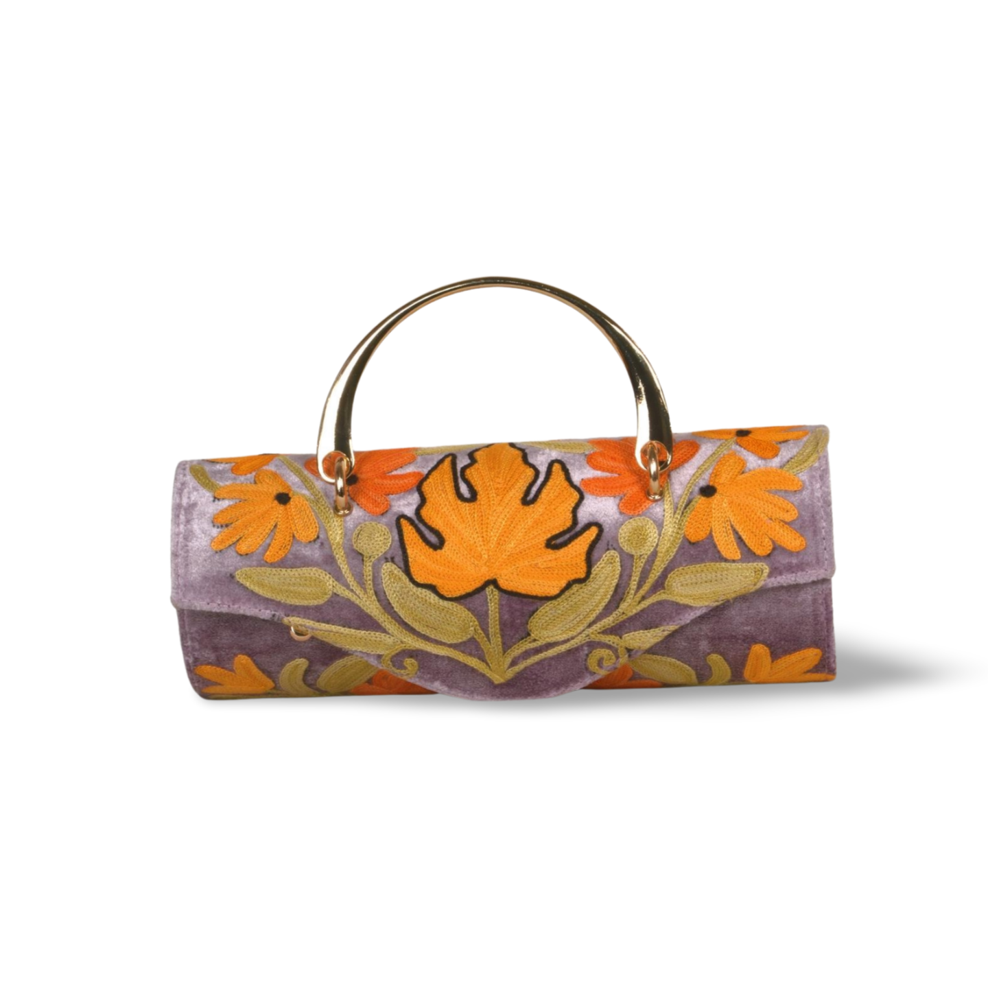 Duffle Bag – Stylish Handcrafted Mini Duffle with Detailed Embroidery for Women