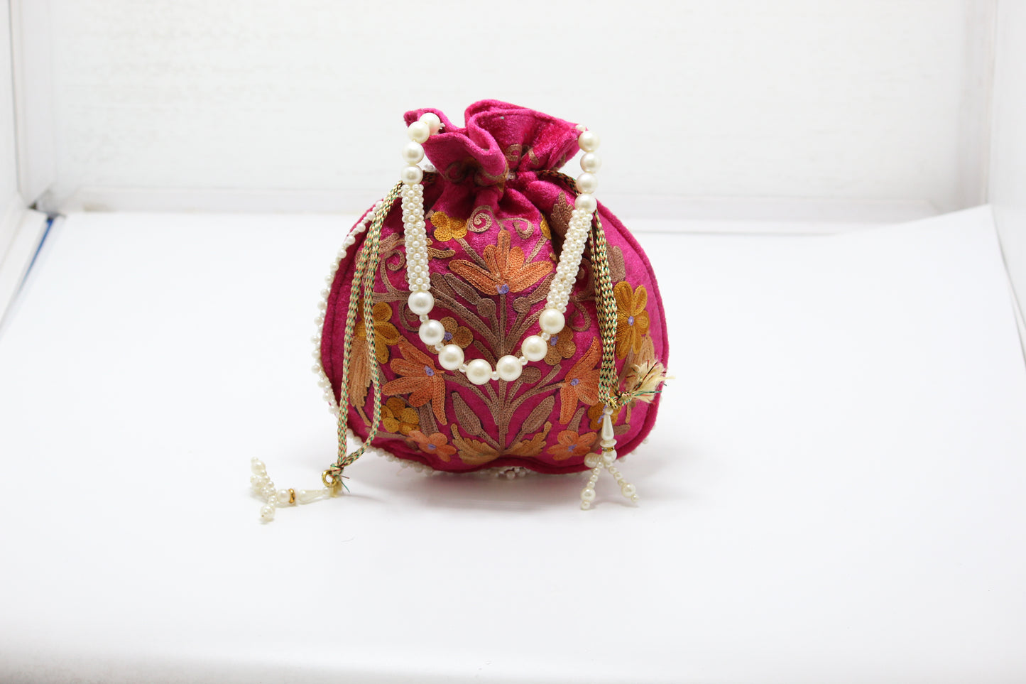 Potli Perfection: Handmade Embroidered Potli