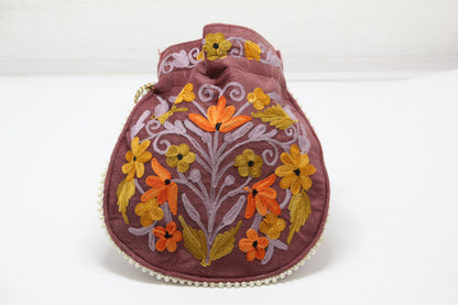 Artisanal Potlis: Handmade Embroidered Potli