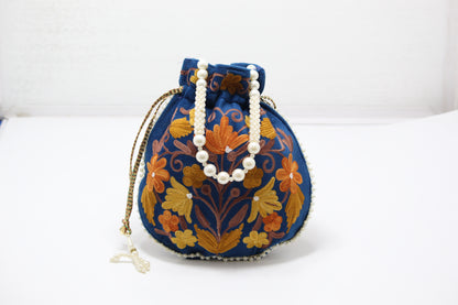 Potli Patterns: Handmade Embroidered Potli