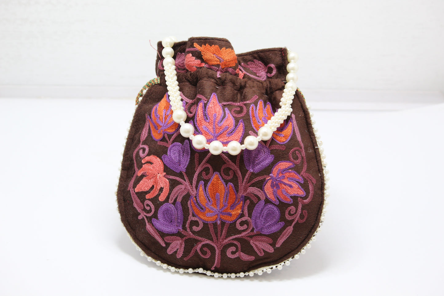 Potli Radiance: Handmade Embroidered Potli