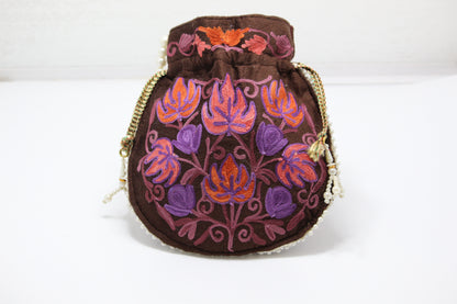 Potli Radiance: Handmade Embroidered Potli