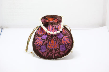 Potli Radiance: Handmade Embroidered Potli