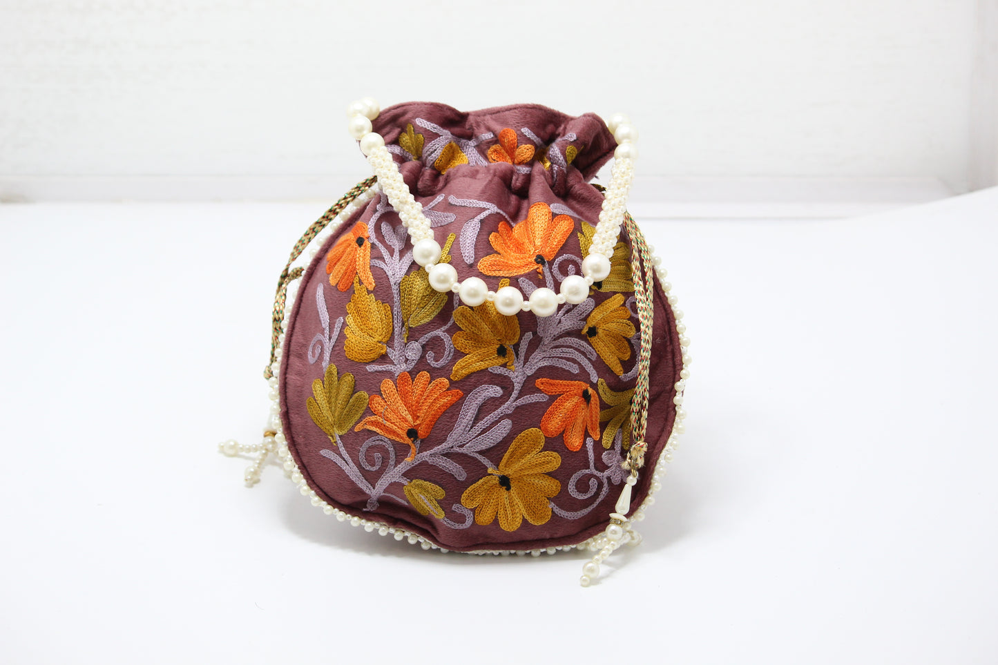 Potli Cradle: Handmade Embroidered Potli