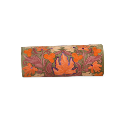 Duffle Bag – Elegant Handcrafted Mini Duffle with Intricate Embroidery Patterns