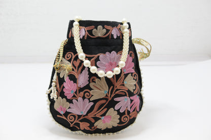 Handcrafted Potli: Handmade Embroidered Potli