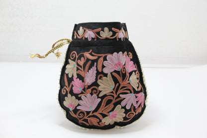 Handcrafted Potli: Handmade Embroidered Potli