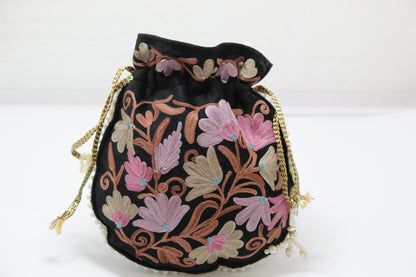 Handcrafted Potli: Handmade Embroidered Potli