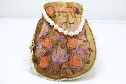 Bella: Handmade Embroidered Potli