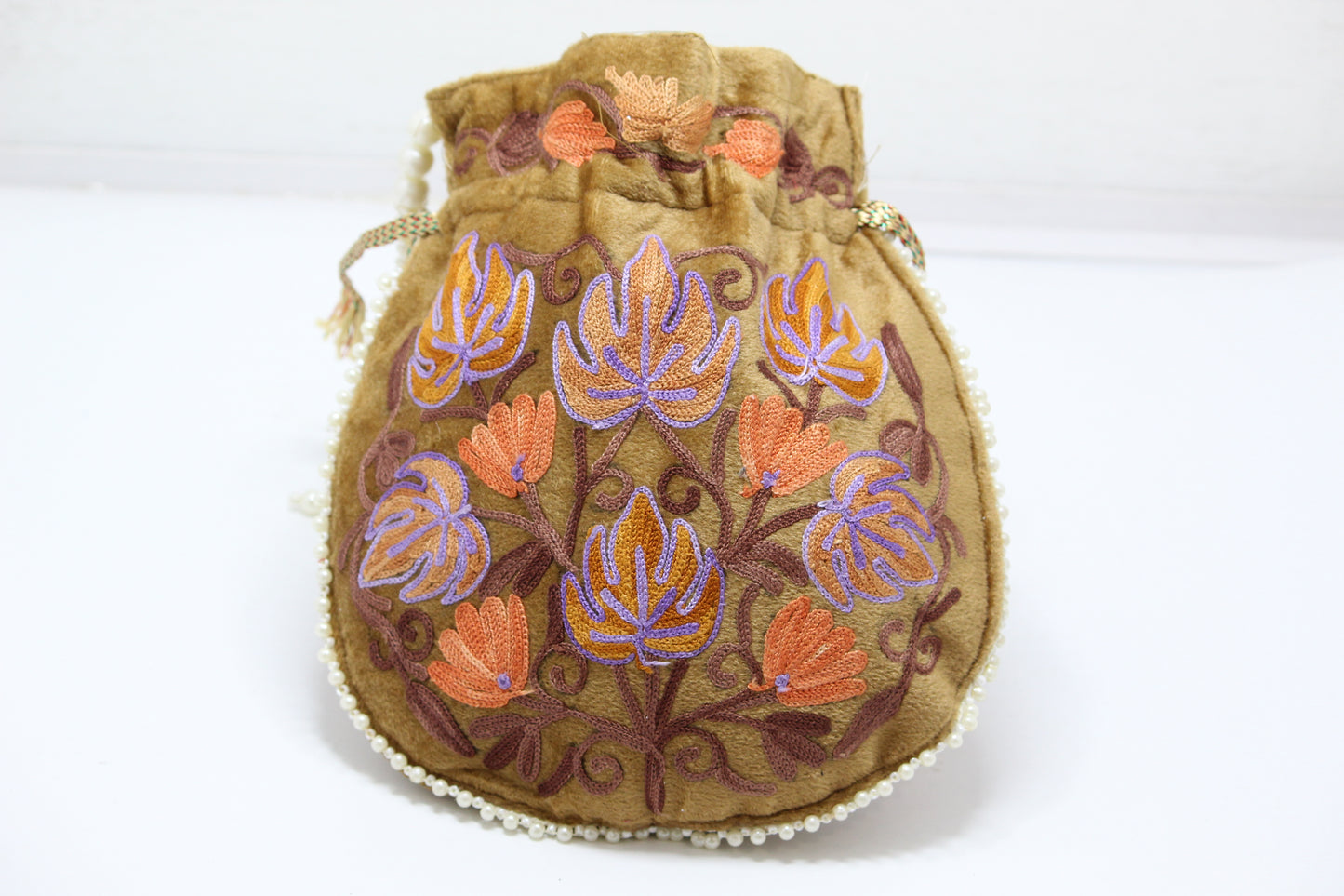 Bella: Handmade Embroidered Potli