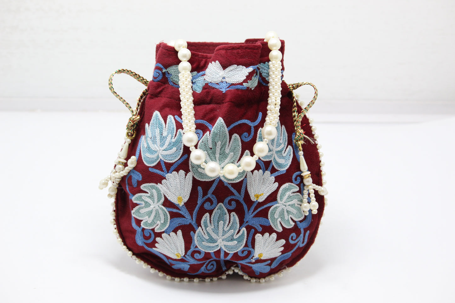 Couture Clutch: Handmade Embroidered Potli