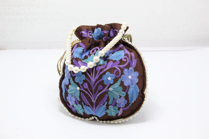 Regal Reverie: Handmade Embroidered Potli